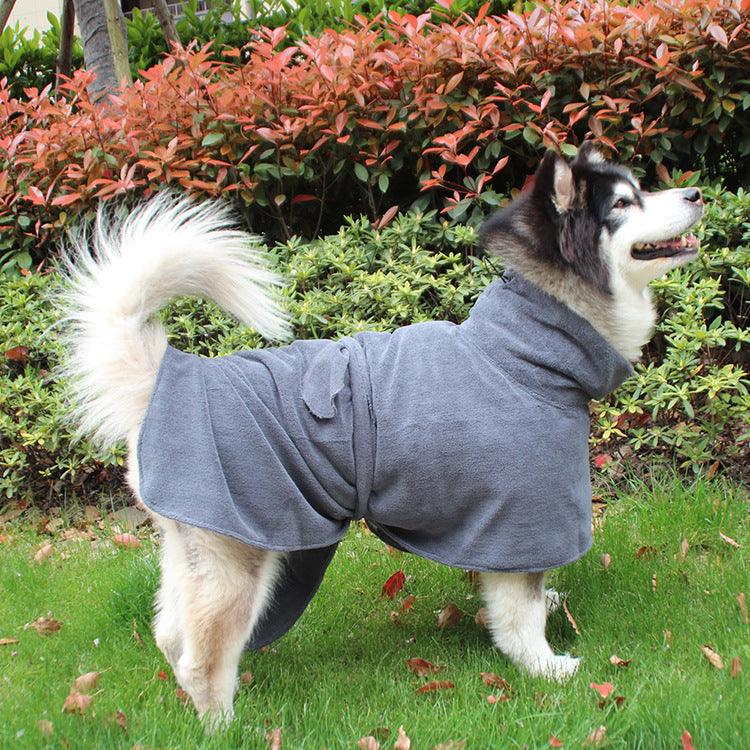 Ultra-Dry Pet Bathrobe: The Ultimate Solution For Post-Bath Comfort And Absorbency